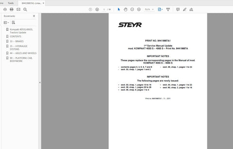 With easy navigation and clear illustrations, this service manual covers everything from routine maintenance to complex repairs. Whether you're a seasoned mechanic or a DIY enthusiast, you'll find valuable information that simplifies the troubleshooting process and enhances your understanding of your tractor's systems.