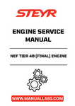 Discover the essential STEYR NEF Tier 4B (Final) Engine Service Manual, part number 47606135, designed for professionals and enthusiasts alike. This comprehensive guide provides detailed insights into the maintenance and servicing of your engine, ensuring optimal performance and longevity.