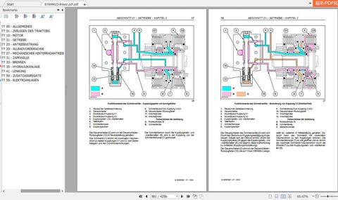 Unlock the full potential of your STEYR Professional Series Tractor with the comprehensive Workshop Manual 87699022. This PDF file is an essential resource for both seasoned mechanics and DIY enthusiasts, providing detailed insights into maintenance, troubleshooting, and repair procedures tailored specifically for your tractor model.