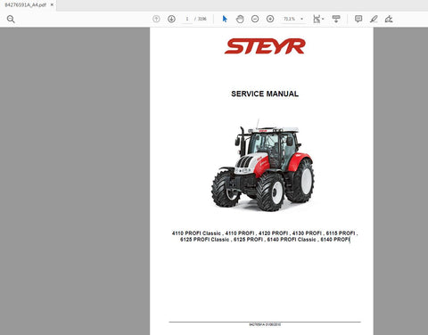 With clear diagrams and step-by-step instructions, this manual ensures that you can efficiently address any issues that may arise, keeping your tractor in peak operating condition. Whether you're performing routine maintenance or tackling more complex repairs, this guide is designed to save you time and enhance your productivity.