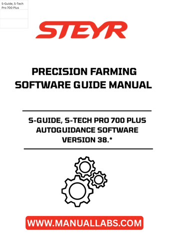 Experience unparalleled precision in your farming operations with the STEYR S-GUIDE and S-TECH PRO 700 PLUS Autoguidance Software, now available in version 38.* This advanced precision farming software is designed to enhance your productivity and efficiency, allowing you to navigate your fields with pinpoint accuracy.