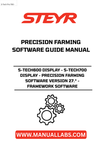 Introducing the STEYR S-TECH600 and S-TECH700 Displays, the ultimate tools for precision farming. Designed to enhance your agricultural operations, these displays offer a user-friendly interface that simplifies complex farming tasks. With advanced features tailored for modern farming, you can monitor and manage your equipment with unparalleled accuracy.