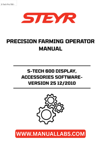 Experience precision farming like never before with the STEYR S-TECH 600 Display. This advanced display system is designed to enhance your agricultural operations, providing you with real-time data and insights to optimize your productivity. With its user-friendly interface and robust features, managing your farm has never been easier.