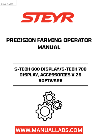 Experience the future of precision farming with the STEYR S-TECH 600 and S-TECH 700 Displays, now enhanced with the latest V.26 software. These advanced displays are designed to provide farmers with real-time data and insights, ensuring optimal performance and efficiency in every operation. With user-friendly interfaces and customizable settings, managing your agricultural tasks has never been easier.