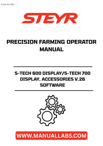 Enhance your precision farming experience with the STEYR S-TECH 600 and S-TECH 700 Displays, now available with the latest V.26 software. These advanced displays are designed to provide farmers with real-time data and insights, ensuring optimal performance and efficiency in the field. With user-friendly interfaces and customizable settings, you can easily monitor and manage your agricultural operations.