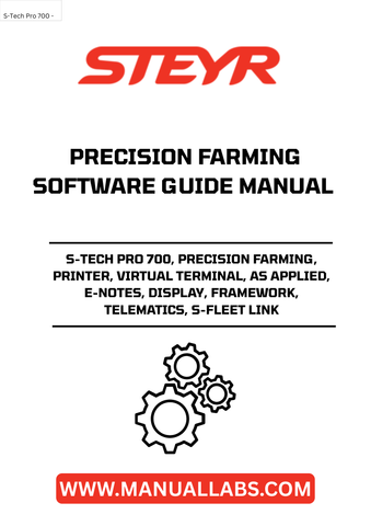 Introducing the STEYR S-TECH PRO 700, your ultimate solution for precision farming. This advanced virtual terminal seamlessly integrates with your agricultural machinery, providing a user-friendly display that enhances your farming operations. With its robust framework and telematics capabilities, you can monitor and manage your equipment with unparalleled efficiency.