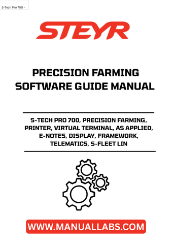 Introducing the STEYR S-TECH PRO 700, your ultimate solution for precision farming. This advanced virtual terminal is designed to enhance your agricultural operations with its intuitive display and user-friendly interface. With features like E-Notes and a comprehensive framework, you can easily manage your farming tasks and optimize productivity.