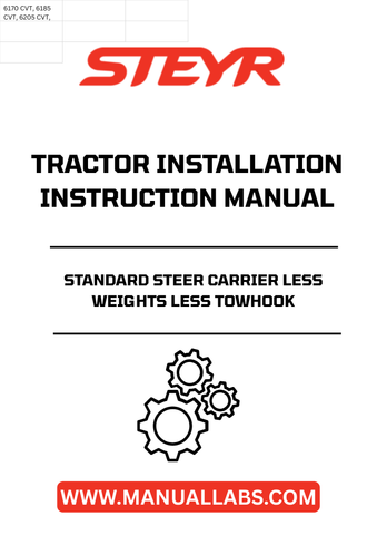 Introducing the STEYR Standard Steer Carrier, designed for optimal performance and efficiency in your agricultural operations. This essential component is engineered to enhance the maneuverability of your tractor, ensuring you can navigate tight spaces with ease. With a focus on reducing weight, this steer carrier allows for improved handling without compromising on strength or durability.