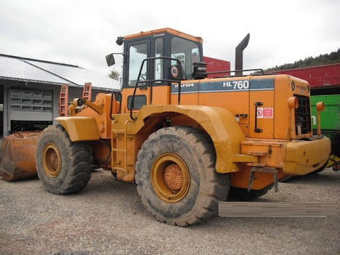 Service Repair Manual - Hyundai HL760, HL760-3 Wheel Loader 1302 PDF Download - Manual labs