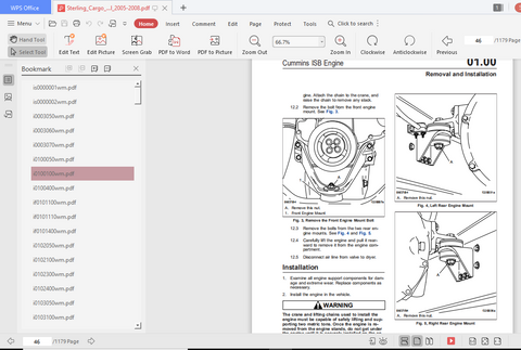 2005-2008 Freightliner Sterling Cargo Truck Workshop Service Manual PDF Download - Manual labs