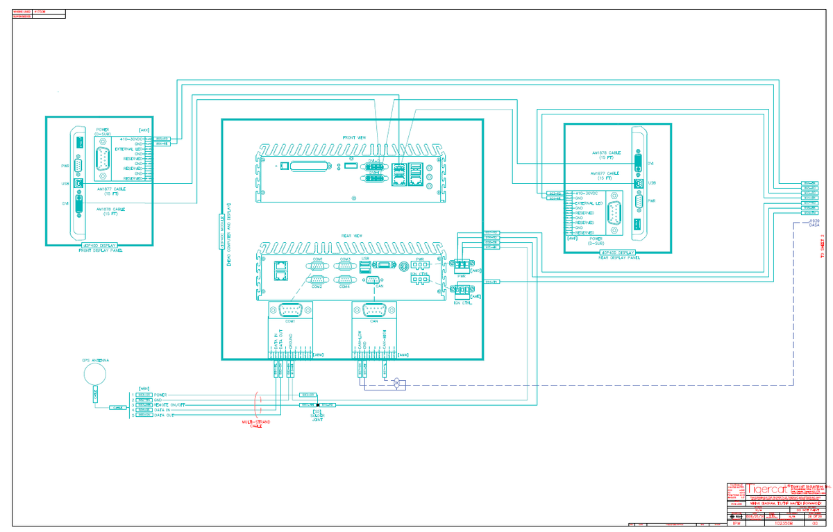 TIGERCAT1055CFORWARDERELECTRICALSCHEMATICMANUAL_10551001-10551500 ...
