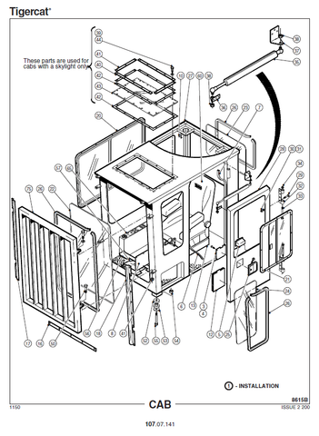 TIGERCAT 230B LOADER MANUAL