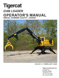 TIGERCAT 234B LOADER MANUAL 