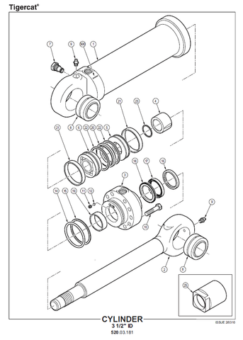 TIGERCAT DT5000 SAW HEAD MANUAL