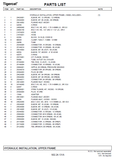 TIGERCAT S860 PARTS CATALOGUE MANUAL