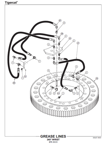 TIGERCAT ST5400 SAW HEAD MANUAL