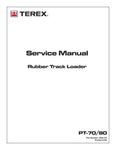 Terex PT-70 Track Loader Workshop Service Repair Manual Instant Download