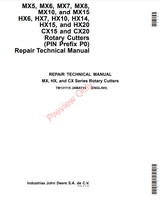 TECHNICAL MANUAL - John Deere MX5, MX6, MX7, MX8, MX10 Rotary Cutters TM131119