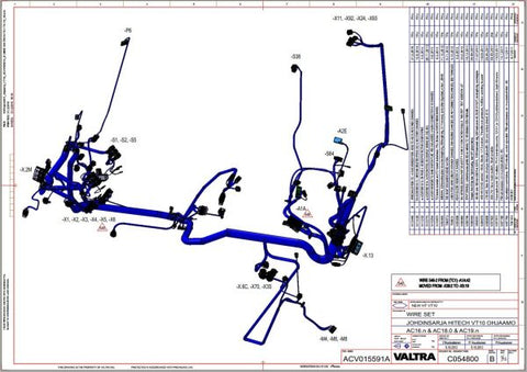 Unlock the full potential of your Valtra machinery with the Valtra Autocontrol System AC16.N, AC18.0, and AC19.0 Electrical Diagram Manual. This comprehensive PDF file provides detailed electrical diagrams that are essential for troubleshooting and maintaining your equipment, ensuring optimal performance and longevity.