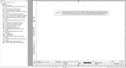 Discover the VALTRA Autocontrol System AC56.5 Wiring Diagram Manual, a comprehensive PDF file designed for professionals and enthusiasts alike. This manual provides detailed wiring diagrams that simplify the installation and troubleshooting of your Valtra equipment, ensuring optimal performance and reliability.