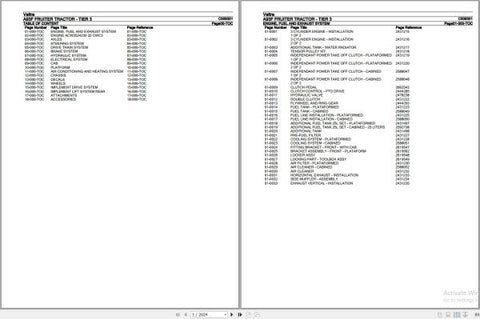 Discover the essential VALTRA FRUITER TRACTOR A93F PARTS CATALOG MANUAL C009301, now available in a convenient PDF format. This comprehensive manual is designed to provide you with detailed information on all parts and components of the A93F model, ensuring you have everything you need for maintenance and repairs at your fingertips.