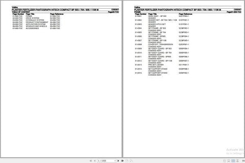 Discover the ultimate resource for your Valtra planter with the Plant Fertilizer BP503 to BP1106M Parts Catalog Manual (C050007). This comprehensive PDF file is designed to provide you with detailed information on parts and components, ensuring you have everything you need for efficient maintenance and repairs.