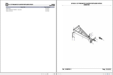 Discover the VALTRA Planter Fertilizer BP603 H CF Parts Catalog Manual, a comprehensive PDF resource designed for efficient maintenance and repair of your VALTRA planter. This manual provides detailed diagrams and specifications, ensuring you have all the necessary information at your fingertips to keep your equipment running smoothly.