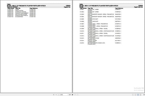 Discover the ultimate resource for your Valtra planter with the Plant Fertilizer BP804-BP905 H CF Parts Catalog Manual (C080003). This comprehensive PDF file is designed to provide you with detailed information on parts and components, ensuring you have everything you need for efficient maintenance and repairs.
