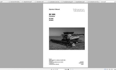 With easy navigation and clear illustrations, this manual empowers operators to maximize the performance of their machines. Whether you're troubleshooting issues or seeking to optimize settings, the user-friendly layout ensures you find the information you need quickly and effectively.