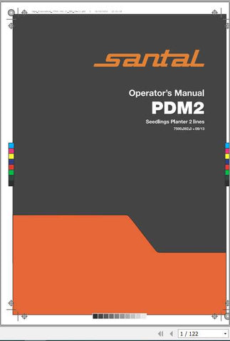 Discover the essential VALTRA SA Seeding PDM2 Operator’s Manual, now available in a convenient PDF format. This comprehensive guide is designed to enhance your understanding and operation of the VALTRA SA seeding equipment, ensuring optimal performance and efficiency in your agricultural tasks.