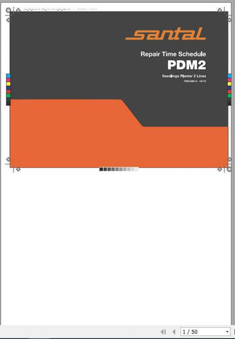 Enhance your maintenance efficiency with the VALTRA SA Seeding PDM2 Repair Time Schedule Manual, available in a convenient PDF format. This comprehensive guide is designed specifically for the VALTRA SA seeding equipment, providing you with essential information to streamline your repair processes and minimize downtime.
