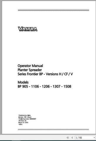 With clear diagrams and step-by-step procedures, this manual ensures that you can maximize the performance of your equipment. Whether you're a seasoned operator or new to the machinery, the user-friendly layout makes it easy to find the information you need quickly, helping you to maintain optimal productivity in the field.