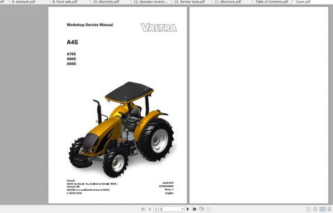 Discover the ultimate resource for maintaining your VALTRA SA TRACTOR A114H, A124H, and A134H with our comprehensive HITECH REPAIR TIME SCHEDULE MANUAL. This PDF file is meticulously designed to provide you with detailed repair schedules, ensuring your tractor operates at peak performance.