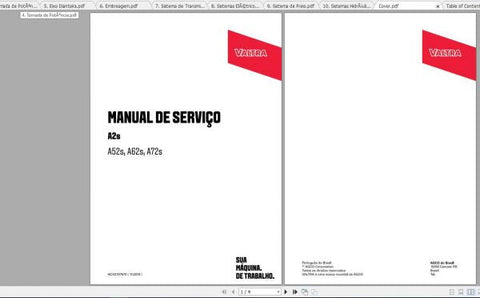 Discover the ultimate resource for maintaining your VALTRA SA tractors with the comprehensive Workshop Service Manual for models A52S, A62S, and A72S. This PDF file is designed to provide you with detailed insights and step-by-step instructions, ensuring that you can perform repairs and maintenance with confidence.