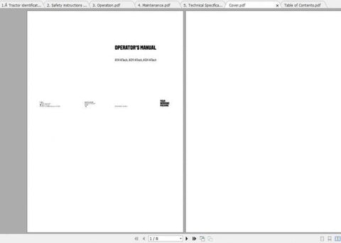 Unlock the full potential of your VALTRA SA A94 and A104 tractors with our comprehensive Operator’s Manual, available in a convenient PDF format. This essential guide is designed to provide you with all the information you need to operate and maintain your tractor efficiently, ensuring optimal performance in the field.