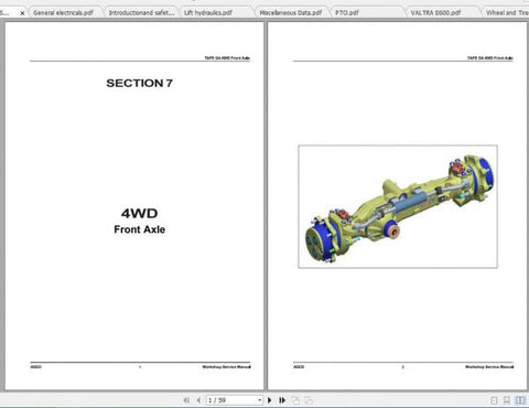 Unlock the full potential of your VALTRA SA E Series E600 tractor with our comprehensive Workshop Service Manual, available in a convenient PDF format. This essential guide is designed to provide you with detailed insights into maintenance, troubleshooting, and repair procedures, ensuring your tractor operates at peak performance.