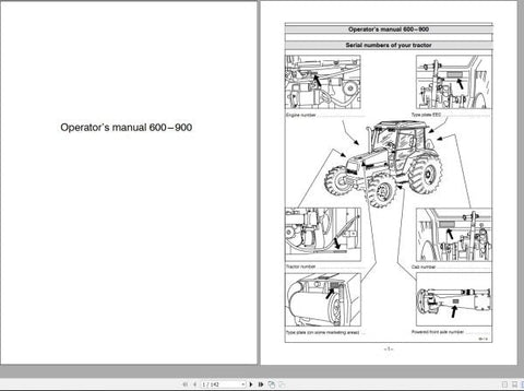Discover the essential VALTRA Tractor Operator’s Manual for models 600, 700, 800, and 900, now available in a convenient PDF format. This comprehensive guide is designed to enhance your understanding of your tractor's features, ensuring optimal performance and longevity.
