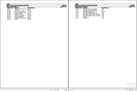 Discover the ultimate resource for your Valtra Tractor with the 600 – 900 Series 800L VDB Parts Catalog Manual (VF69800V). This comprehensive PDF file is designed to provide you with detailed information on parts and components, ensuring you have everything you need for maintenance and repairs at your fingertips.