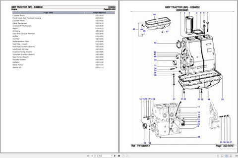 Discover the essential Valtra Tractor 685F BR Parts Catalog Manual (C068502) in a convenient PDF format. This comprehensive guide is designed to provide you with detailed information on all parts and components of the Valtra 685F BR model, ensuring you have everything you need for maintenance and repairs at your fingertips.