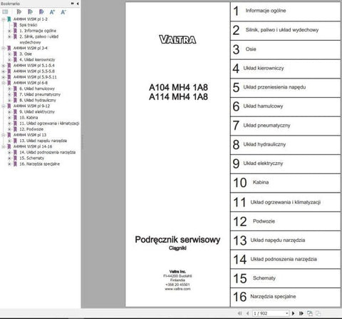 Featuring step-by-step procedures, troubleshooting tips, and clear diagrams, this service manual is designed for both seasoned professionals and DIY enthusiasts. Ensure your tractor operates at peak performance and longevity with expert guidance at your fingertips.