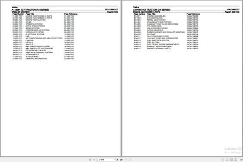 Discover the ultimate resource for your Valtra A4 Series A114MH tractor with the comprehensive Parts Catalog Manual (VFA114MH1C7). This PDF file is meticulously designed to provide you with detailed diagrams and specifications, ensuring you have all the information you need for efficient maintenance and repairs.
