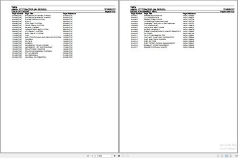 Discover the ultimate resource for your Valtra A4 Series A84SH 1C7 tractor with our comprehensive Parts Catalog Manual. This PDF file is meticulously designed to provide you with detailed diagrams and specifications, ensuring you have all the information you need for efficient maintenance and repairs.