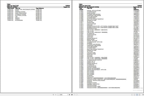 Discover the ultimate resource for your Valtra A650 GII tractor with the comprehensive Parts Catalog Manual (C065005) in PDF format. This essential guide provides detailed diagrams and specifications, ensuring you have all the information needed for efficient maintenance and repairs.