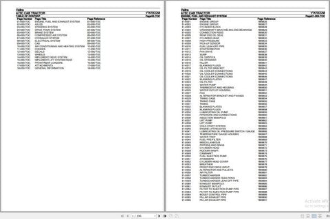 Discover the essential VALTRA TRACTOR A73C CAB PARTS CATALOG MANUAL, a comprehensive PDF file designed for efficient maintenance and repair of your Valtra A73C tractor. This manual provides detailed diagrams and part numbers, ensuring you have all the information needed to keep your equipment running smoothly.