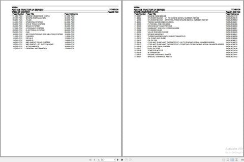 Discover the ultimate resource for your Valtra A Series A85 1D8 tractor with our comprehensive Parts Catalog Manual. This PDF file is meticulously designed to provide you with detailed diagrams and specifications, ensuring you have all the information you need for efficient maintenance and repairs.