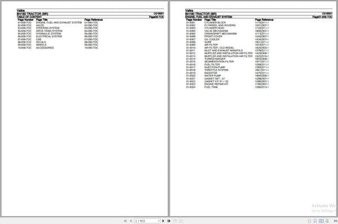 Discover the ultimate resource for your Valtra BH180 BR tractor with the comprehensive Parts Catalog Manual (C018001) in PDF format. This essential guide provides detailed diagrams and specifications, ensuring you have all the information needed for efficient maintenance and repairs.