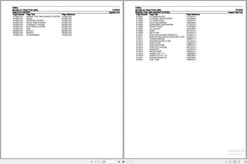 Discover the ultimate resource for your Valtra BH180 Hi BR tractor with the comprehensive Parts Catalog Manual (C018003) in PDF format. This meticulously organized manual provides detailed diagrams and part numbers, ensuring you can easily identify and order the components you need for maintenance and repairs.