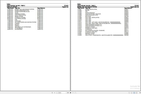 Discover the essential VALTRA TRACTOR BH 144 GIV TIER 3 PARTS CATALOG MANUAL C014401, now available in a convenient PDF format. This comprehensive manual is designed to provide you with detailed information on parts and specifications, ensuring you have everything you need for efficient maintenance and repairs.
