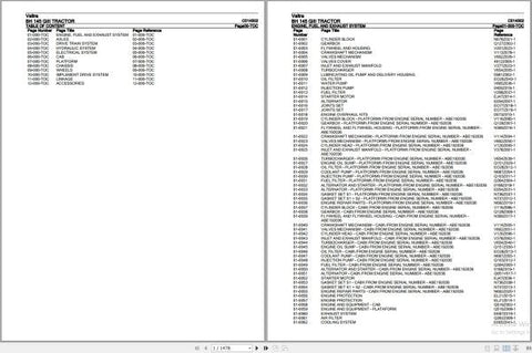 Discover the ultimate resource for your Valtra Tractor with the BH 145 GIII Parts Catalog Manual (C014502) in PDF format. This comprehensive manual is designed to provide you with detailed information on every component of your tractor, ensuring you have the knowledge needed for efficient maintenance and repairs.
