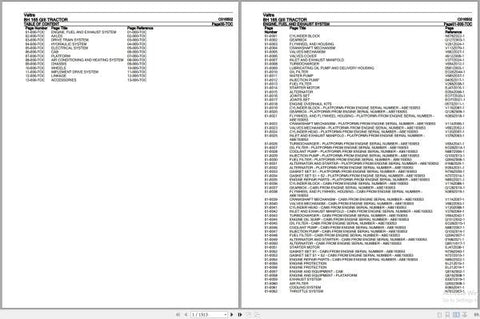 Discover the essential VALTRA TRACTOR BH 165 GIII PARTS CATALOG MANUAL C016502, now available in a convenient PDF format. This comprehensive manual is designed to provide you with detailed information on all parts and components of the BH 165 GIII model, ensuring you have everything you need for efficient maintenance and repairs.